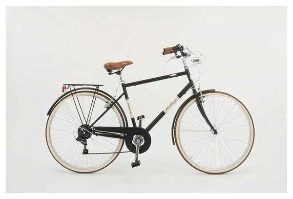 VELO VIA VENETO MALAGUETA 28 6V HOMME 52 noir mat