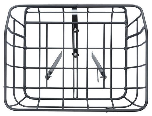 Basil Portland 25L Matte Black Front Bicycle Basket