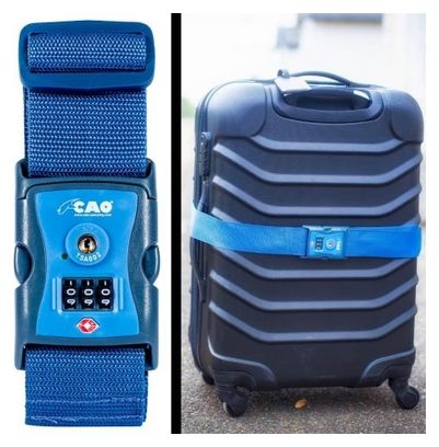 Sangle bagage TSA CAO à combinaison 3 chiffres