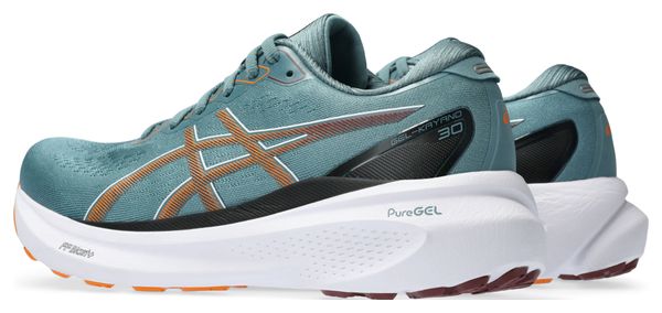 Chaussures de Running Asics Gel Kayano 30 Bleu Orange Homme