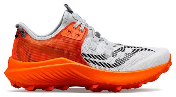 Trailrunning-Schuhe Saucony Endrophin Rift Weiß Orange
