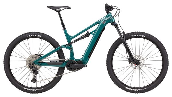 Cannondale Moterra Neo S3 Vollgefedertes Elektro-MTB Shimano Deore 10S 630 Wh 29'' Grün