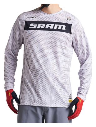 Maillot de manga larga Troy Lee Designs Skyline Air Sram Gris