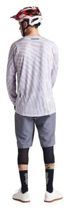 Maillot Manches Longues Troy Lee Designs Skyline Air Sram Gris