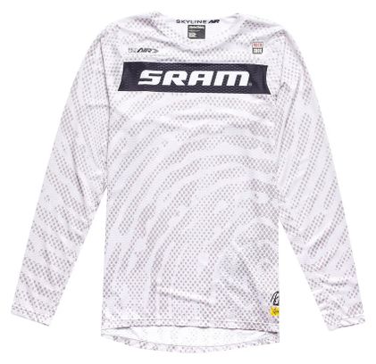 Maillot Manches Longues Troy Lee Designs Skyline Air Sram Gris