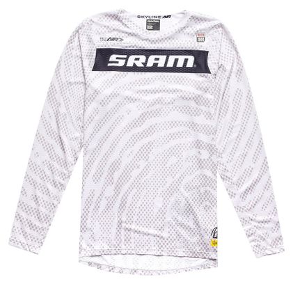 Maillot de manga larga Troy Lee Designs Skyline Air Sram Gris