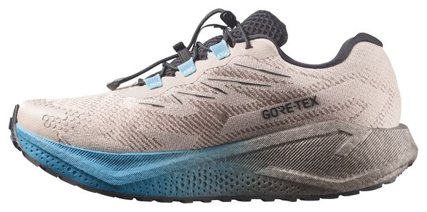 Salomon Aero Blaze 4 GRVL GTX Laufschuhe für Herren, Beige/Blau