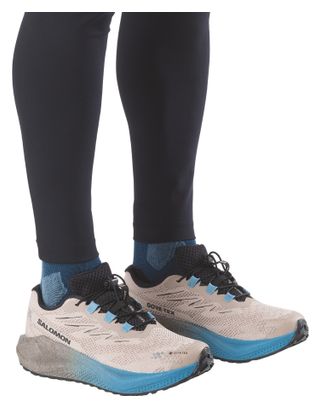 Salomon Aero Blaze 4 GRVL GTX Laufschuhe für Herren, Beige/Blau