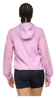 Veste coupe-vent Hoka Skyflow Rose Femme