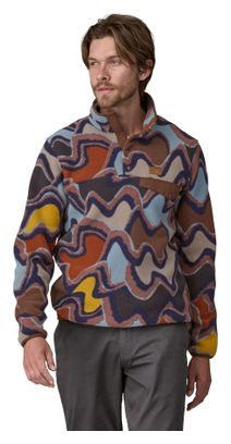 Patagonia Lightweight Synchilla Snap-T Purple Fleec Pullover