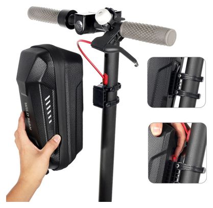 Bike handlebar bag 4L black WILD MAN