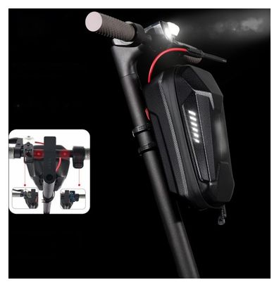 Bike handlebar bag 4L black WILD MAN