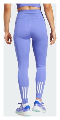 Adidas Own The Run Blue Women's Long Tights