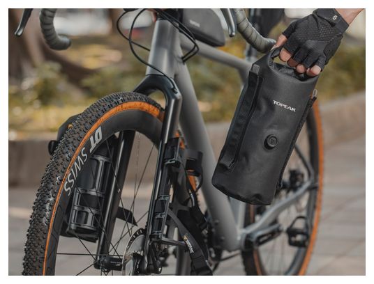 Topeak Vork DryBag Bolt-On 4L Zwart