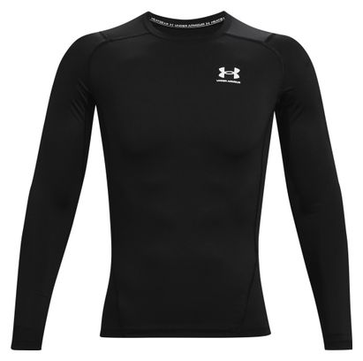 Under Armor Heatgear Armor Long Sleeve Compression Jersey Black Men