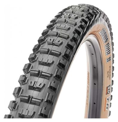 Maxxis Minion DHR II 27.5 &#39;&#39; Tubeless Ready Cubierta flexible de doble protección Exo Wide Trail (WT) Paredes laterales beige