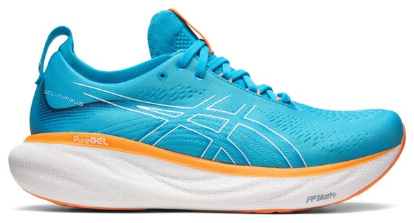 Asics Gel Nimbus 25 Laufschuhe Blau Orange