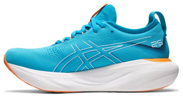 Asics Gel Nimbus 25 Laufschuhe Blau Orange