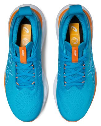 Asics Gel Nimbus 25 Laufschuhe Blau Orange