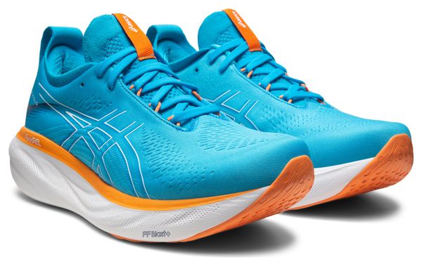 Asics Gel Nimbus 25 Laufschuhe Blau Orange