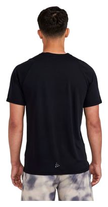 Craft Core Essence Bi-Blend Short Sleeve Jersey Zwart