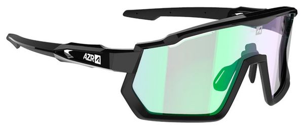 AZR Kromic Pro Race RX Glasses Black / Iridescent Green Photochromic Lens
