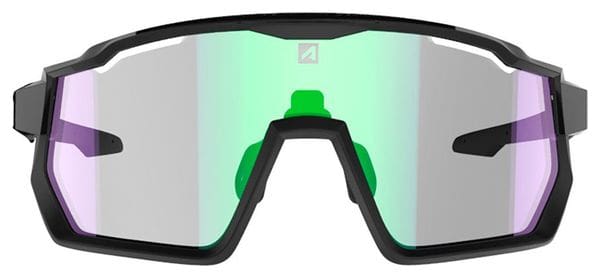 AZR Kromic Pro Race RX Glasses Black / Iridescent Green Photochromic Lens