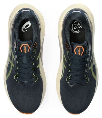 Chaussures de Running Asics Gel Kayano 30 Bleu Vert Orange Homme