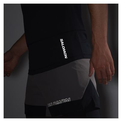 Salomon Cross Run Korte Mouw Trui Zwart