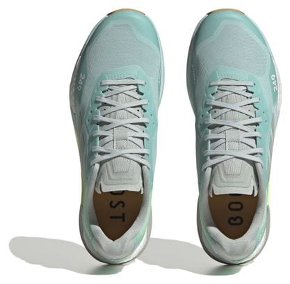 Chaussures de Trail Running Femme adidas Terrex Agravic Ultra Bleu Gris Jaune