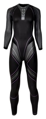 Huub Aegis XV 3:3 Women's Neoprene Wetsuit - Black/Gray/Purple