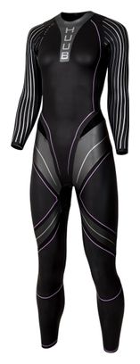 Huub Aegis XV 3:3 Women's Neoprene Wetsuit - Black/Gray/Purple