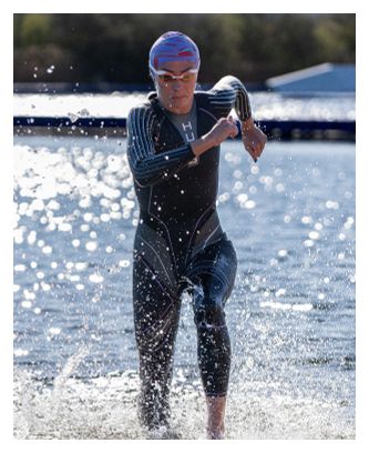 Huub Aegis XV 3:3 Women's Neoprene Wetsuit - Black/Gray/Purple