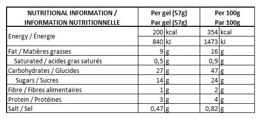 Näak Ultra Energy Gel Chocolade 57g