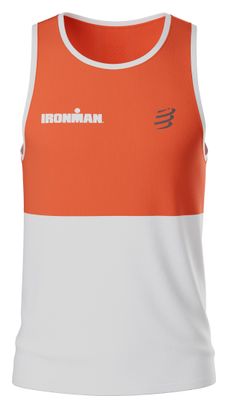 Canotta Compressport Performance Ironman 2026 Rosso/Bianco Uomo