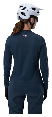 Maglia a maniche lunghe Fox Ranger Fox Head blu da donna