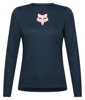 Maglia a maniche lunghe Fox Ranger Fox Head blu da donna