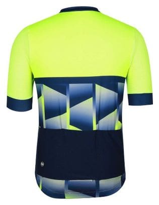 Maillot vélo homme CUBIC bleu/jaune