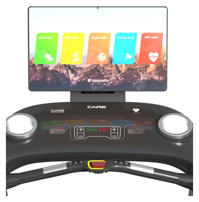 Tapis de course professionnel - 25km/h - CARE - CLUB RUNNER écran TFT
