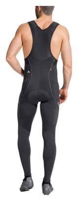 Vaude Active Warm Bib shorts Black/Silver