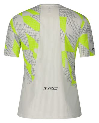 Scott RC Run Jersey met korte mouwen Grijs/Geel