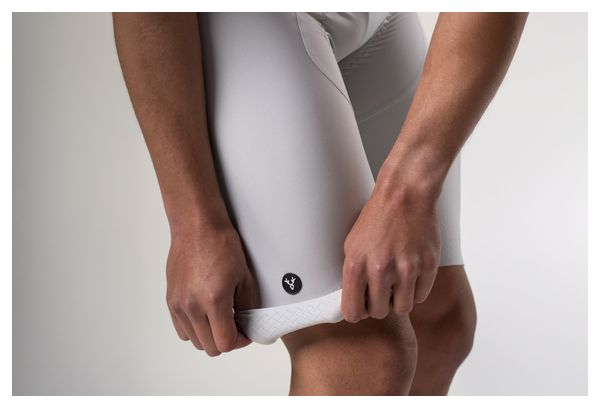 LeBram Izoard Bib shorts Pearl Grey