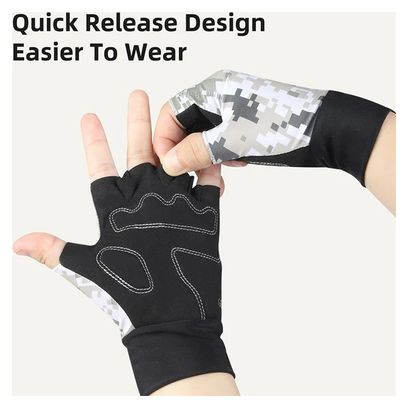 Cycling gloves summer half finger kids non slip