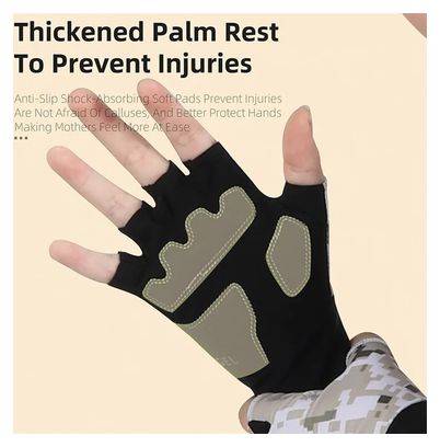 Cycling gloves summer half finger kids non slip