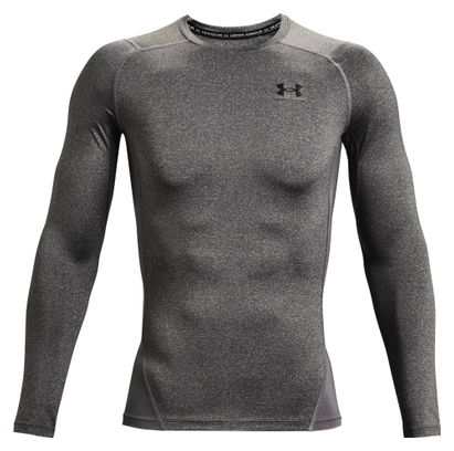 Under Armour Heatgear Armour Men's Grey Long Sleeve Compression Jersey