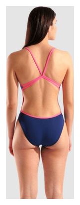 Arena Boog Zwempak Blauw/Roze Dames
