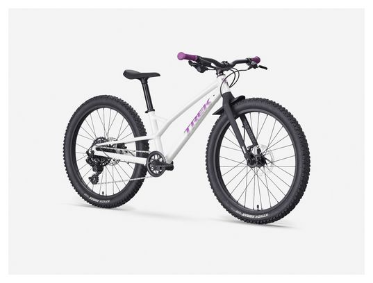 Trek Wahoo 24 Trail Microshift 9V 24'' Wit 2026 Stijve Kindermountainbike