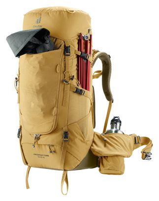 Deuter Aircontact Core 45 +10 SL Wanderrucksack, gelb, für Damen