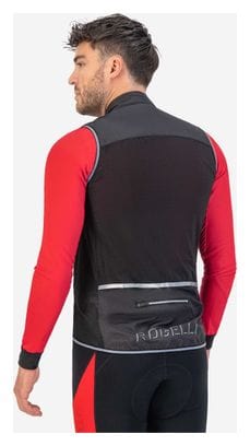 Gilet Coupe-Vent Velo Rogelli Core - Homme - Noir