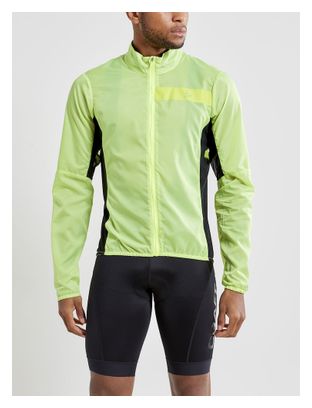 Chaqueta cortavientos artesanal Essence Yellow Hombre